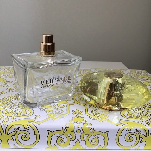 VERSACE Yellow Diamond 90ml spray empty designer bottle - Picture 7 of 8